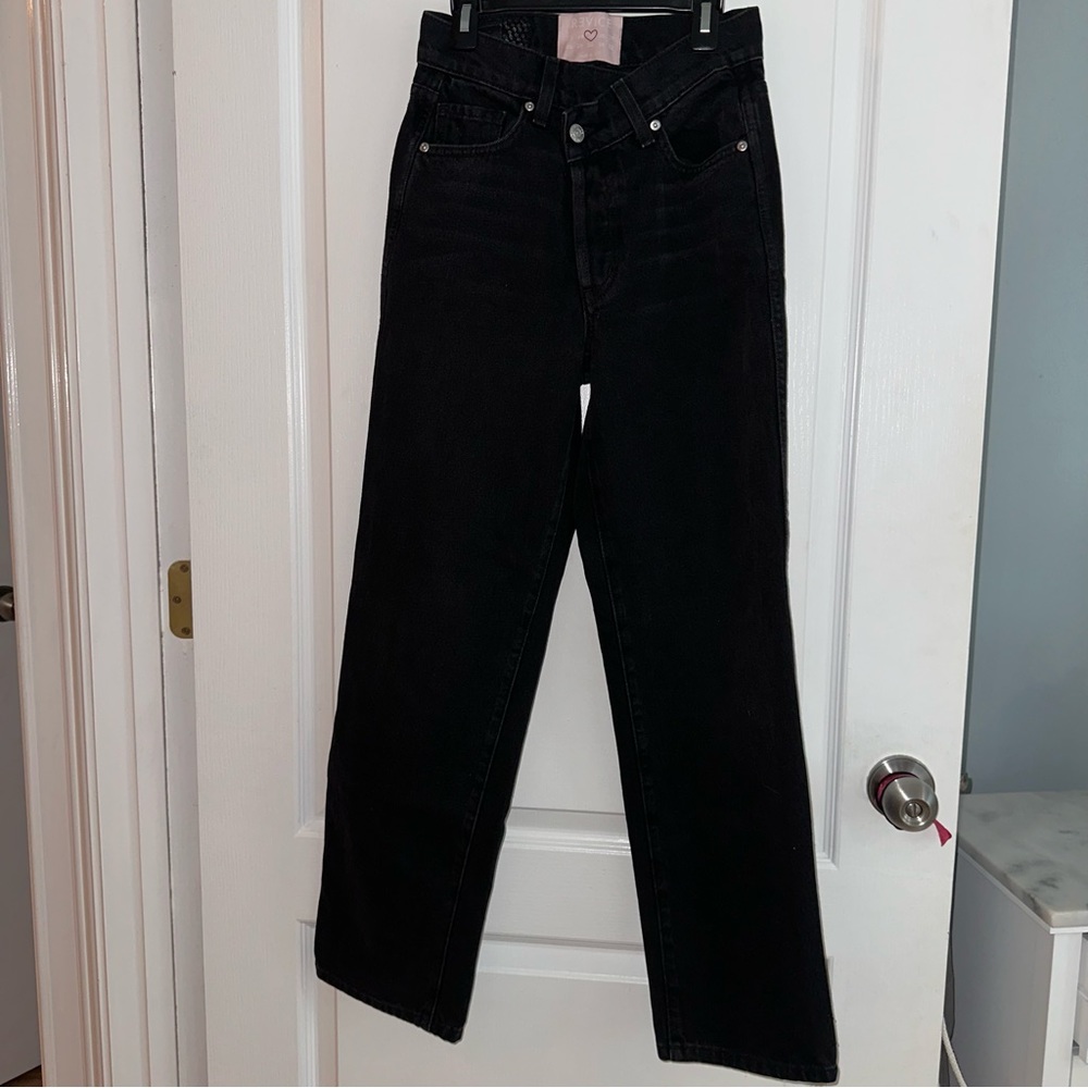 Revice denim 90s baby/ Joey black wash jeans